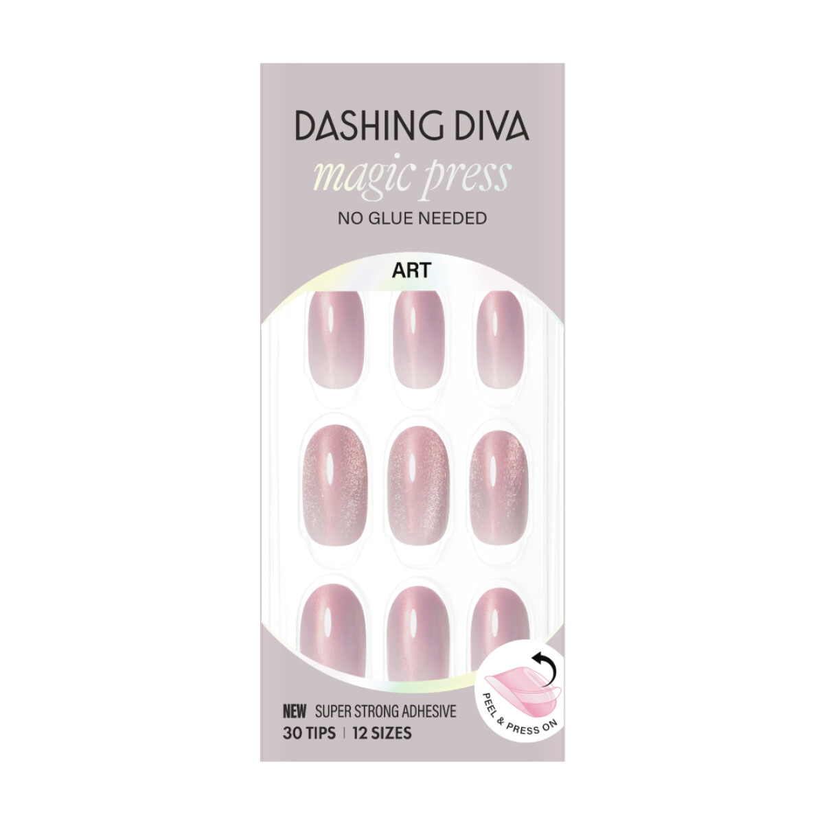 UÑAS EN GEL LISTAS (PRESS ON) - SILK VIOLET 