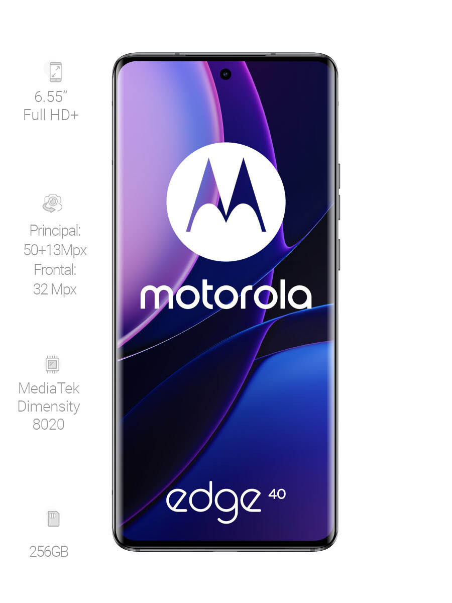 Motorola Edge 40 256GB Negro 