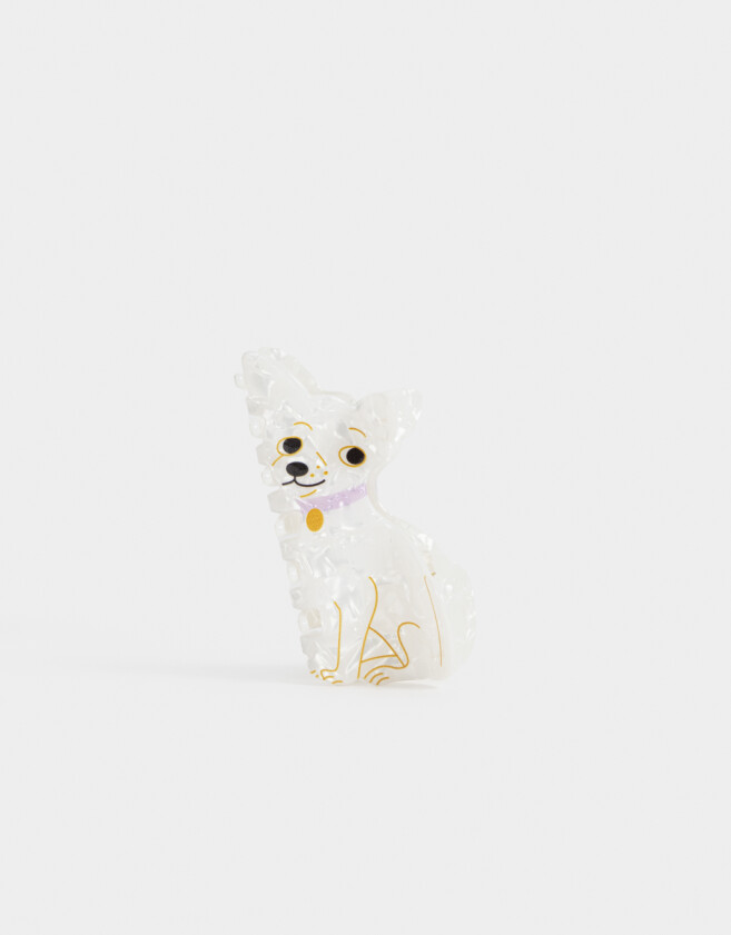 Broche Animalito Broche Acrílico Perrito - Combinacion Bicolor