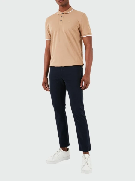 BOSS - Pantalones slim fit en tejido de gabardina de denim elastizado, DELAWARE 0