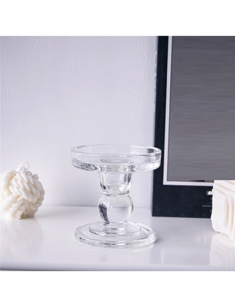 CANDELABRO VIDRIO D8.5/H8.6CM CANDELABRO VIDRIO D8.5/H8.6CM