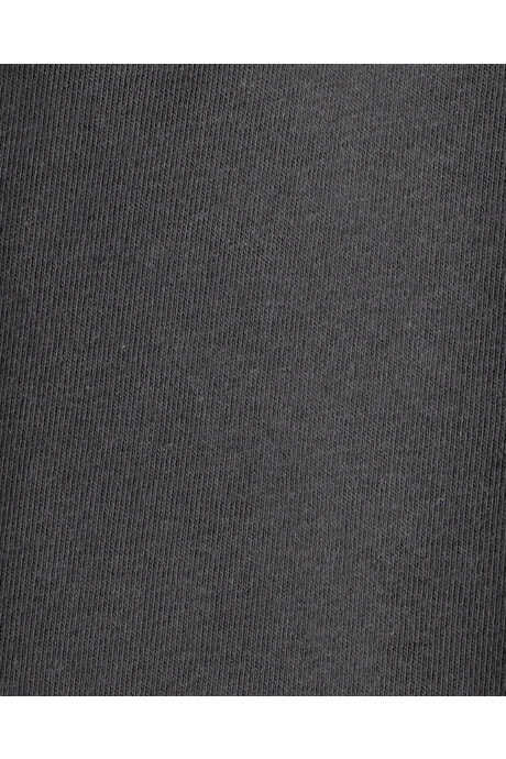 Pantalón deportivo de algodón, negro Sin color