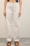 JEAN BARREL WHITE Blanco