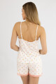 Pijama damask mar Beige