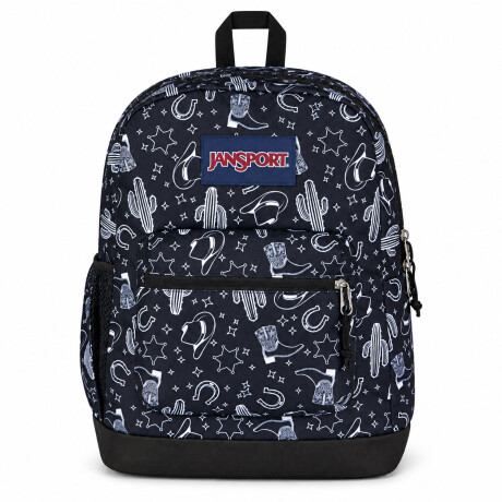 Mochila Escolar p/ Laptop Jansport Cross Town Plus Original Black Black White