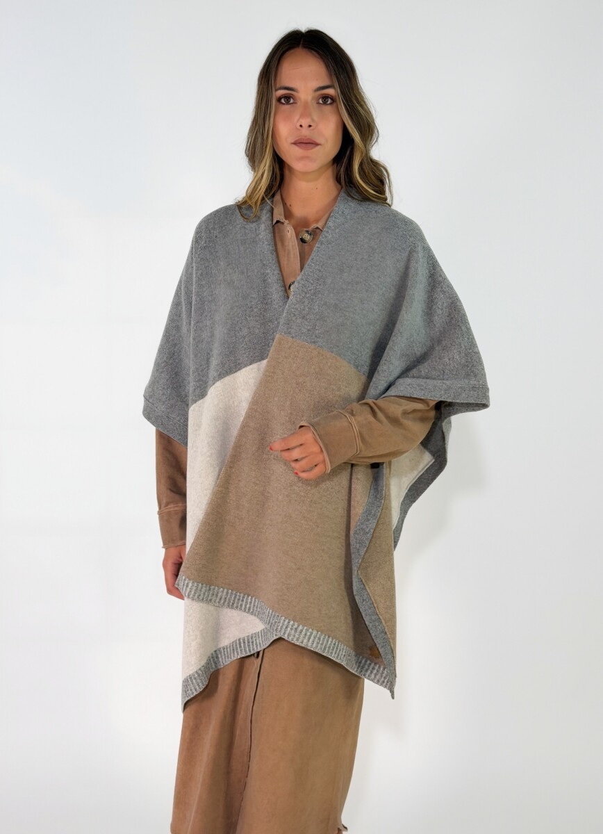 RUANA AMBAR - GRIS II 