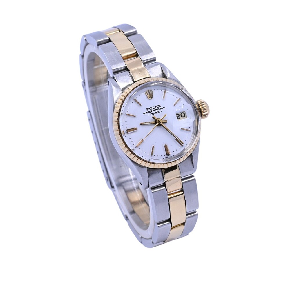 Rolex date dama 6517, acero y oro 25 mm año 1967. Rolex date dama 6517, acero y oro 25 mm año 1967.