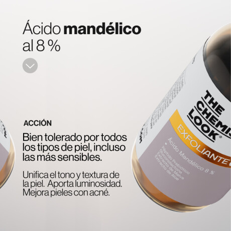 Tónico The Chemist Look Exfoliante MA 30ml Tónico The Chemist Look Exfoliante MA 30ml