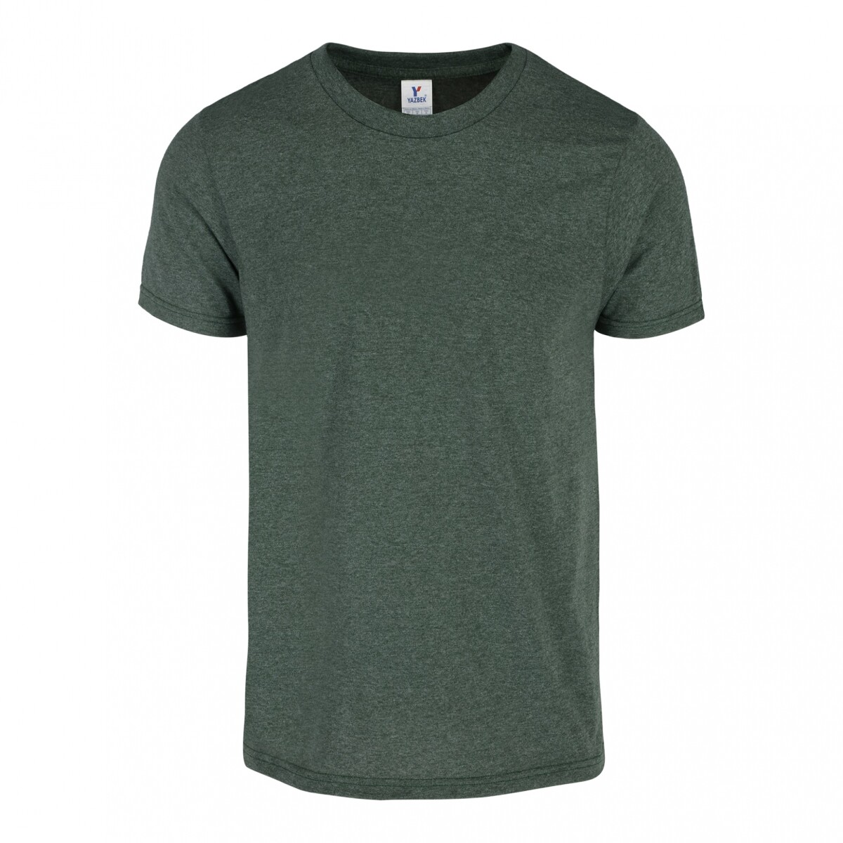 Camiseta a la base jaspe - Verde bosque jaspe 