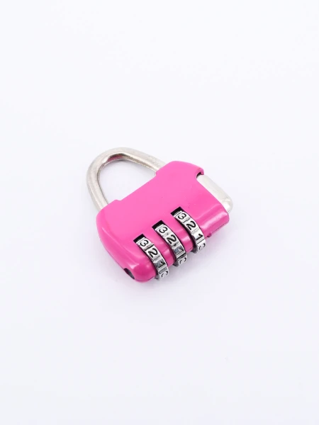 CANDADO DE SEGURIDAD PARA MALETA FUCSIA