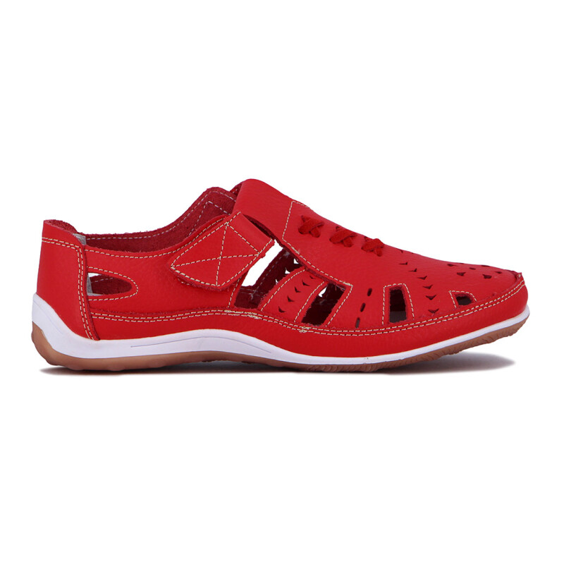 Wonder Guillermina Casual C/velcro Calada S/baja - Coral Coral