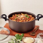 CACEROLA TRAMONTINA PARIS TAPA DE VIDRIO • 6,3L • 26CM CACEROLA TRAMONTINA PARIS TAPA DE VIDRIO • 6,3L • 26CM