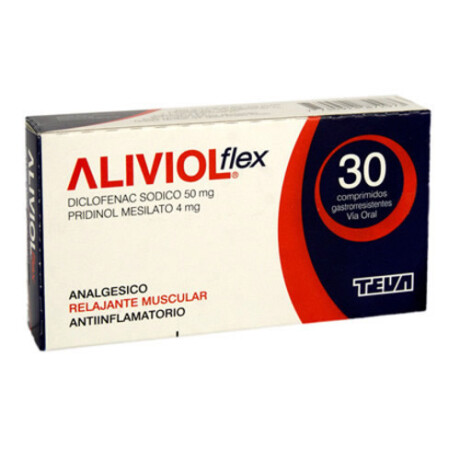 Aliviol Flex Teva 30 Comprimidos Aliviol Flex Teva 30 Comprimidos