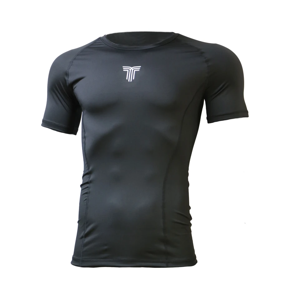 Remera de Hombre Tiffosi Termica M/C Negro