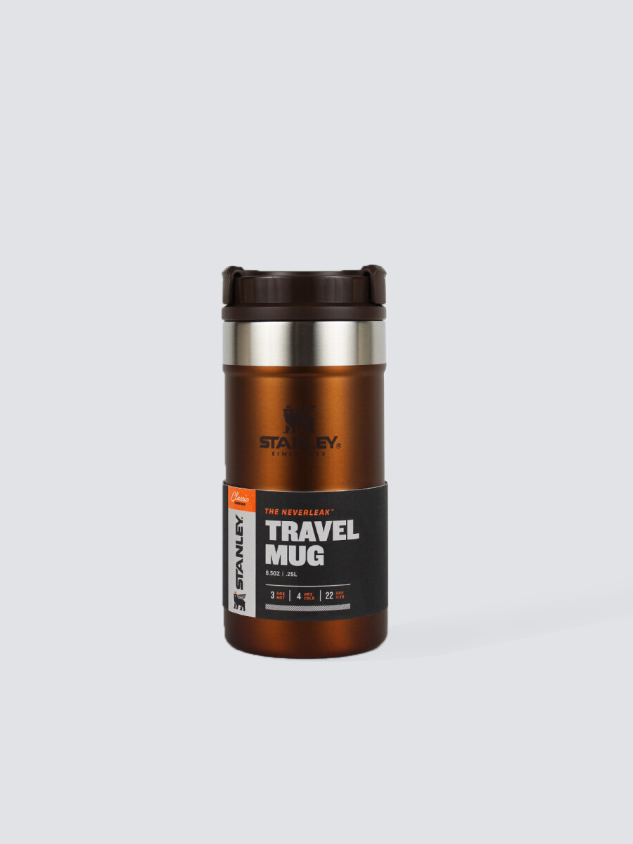 Travel Mug Stanley The Neverleak 8.5 OZ - Marró Cobrizo 