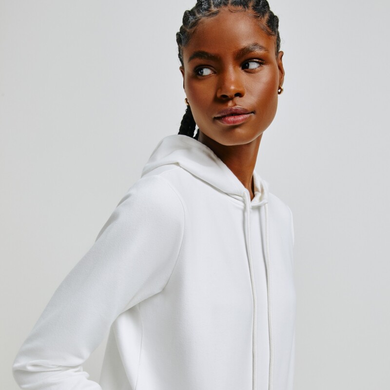 BLUSAO FEM OFF-WHITE