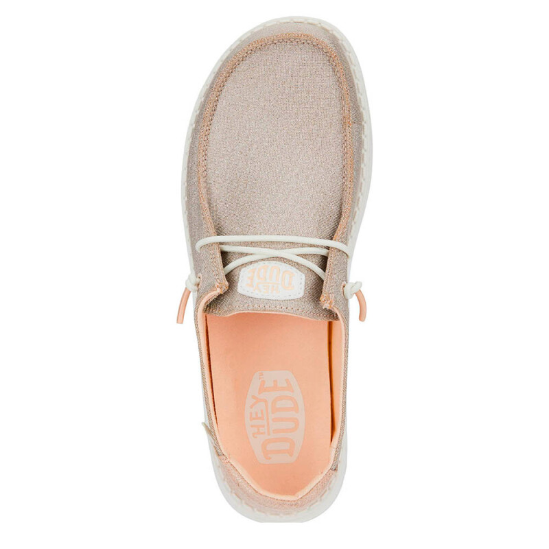 Wendy Metallic Sparkle - Mujer Rose Gold