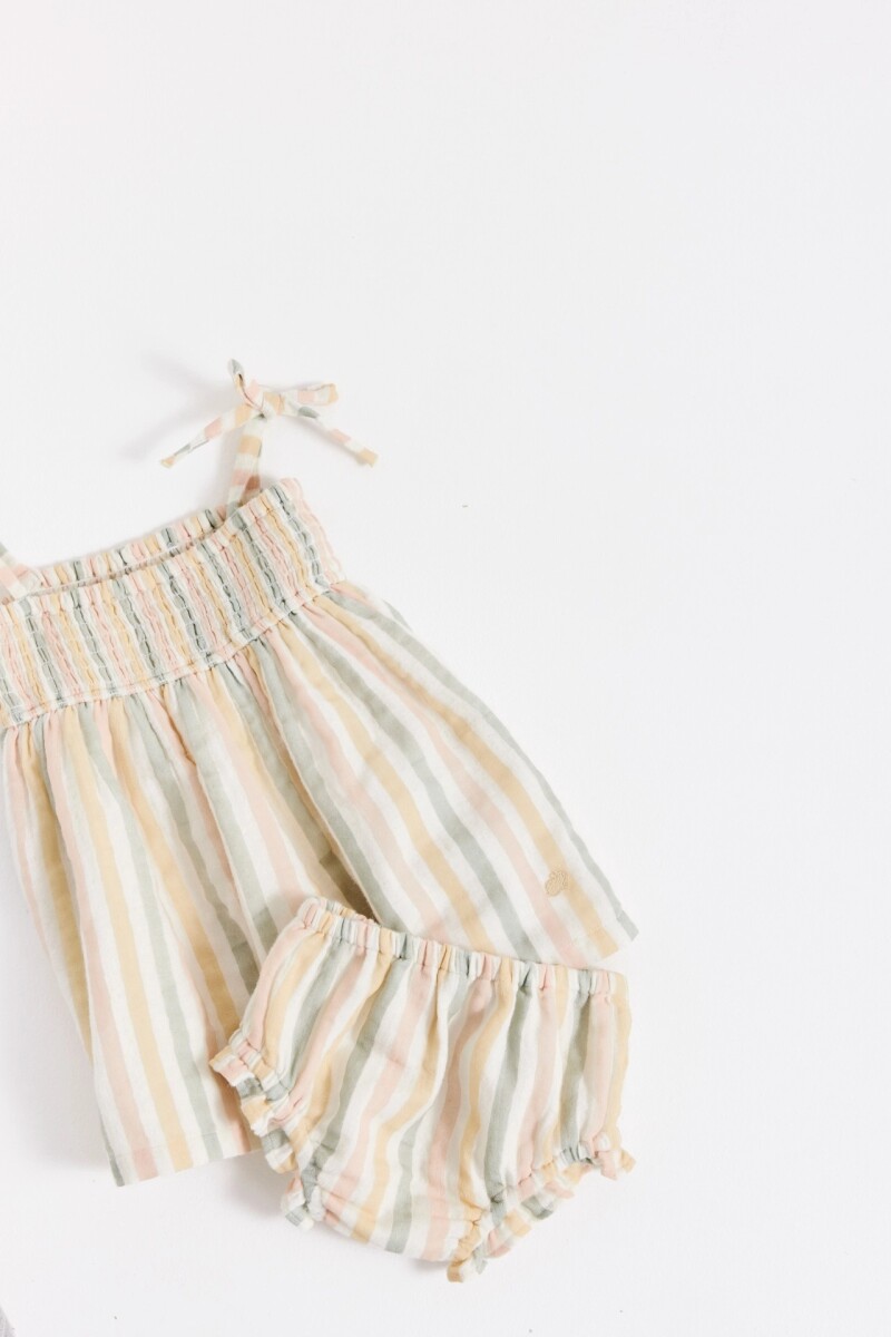 VESTIDO LISA VALU Beige