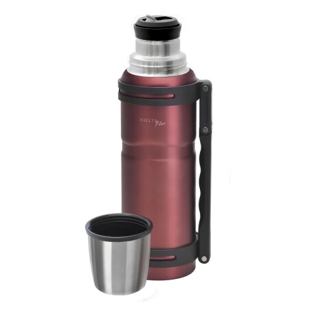 Termo Acero Inox Doble Pared 1.2lt. Carter Selecta Granate