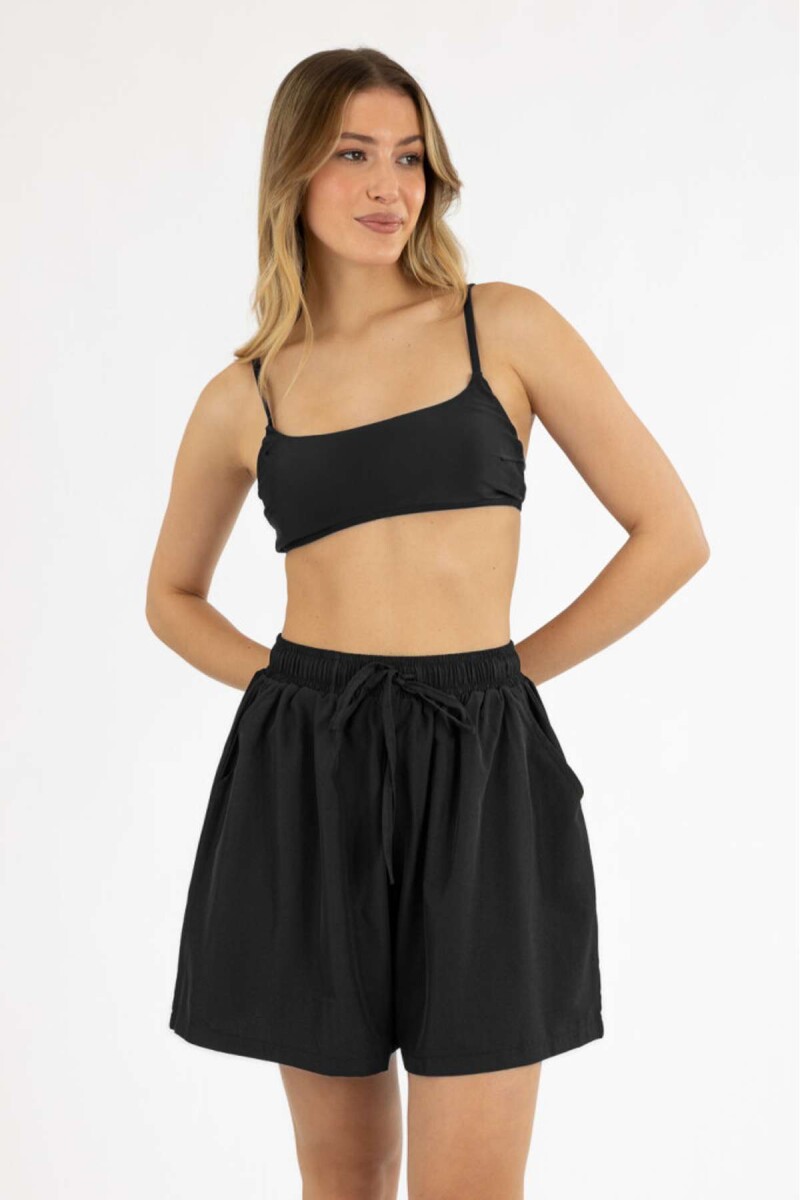 Short mirlo - Negro 