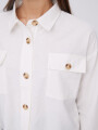 Camisa Catarino Marfil / Off White