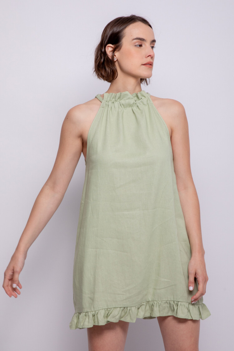 VESTIDO STRING Verde Monte