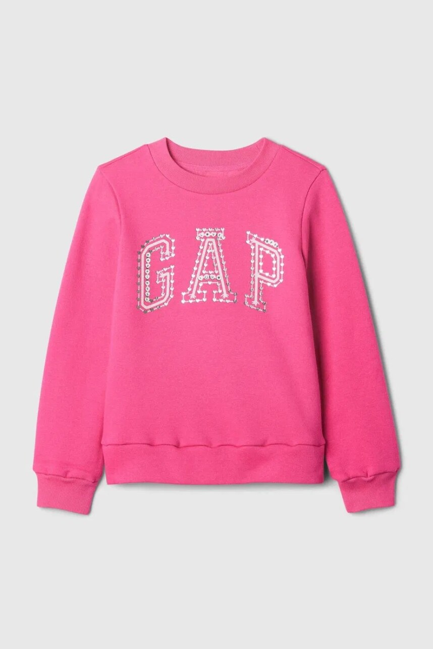Buzo Deportivo Logo Gap Niña Happy Pink