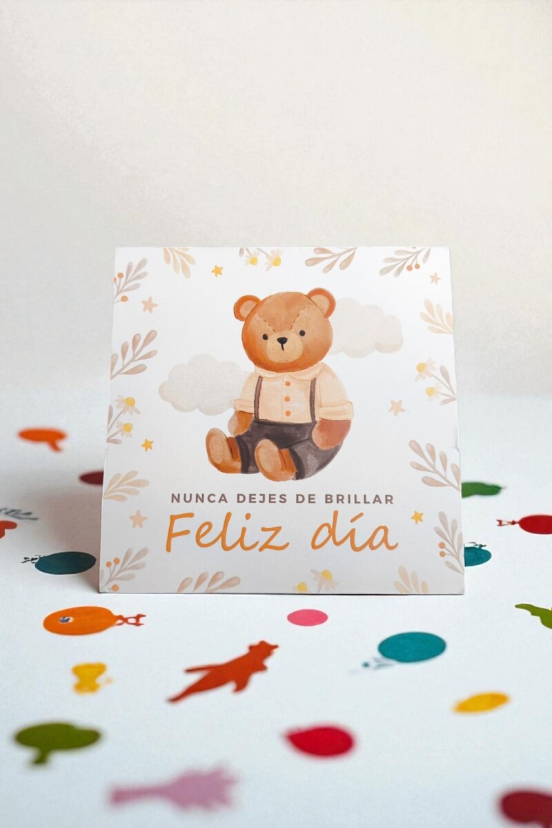 Tarjeta día del niño 10x10 - DISEÑO 1 