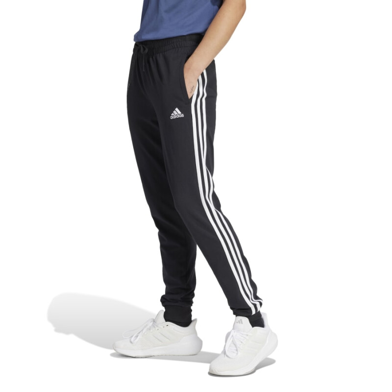 Pantalon Adidas Essentials de Mujer - GM5542 Negro-blanco