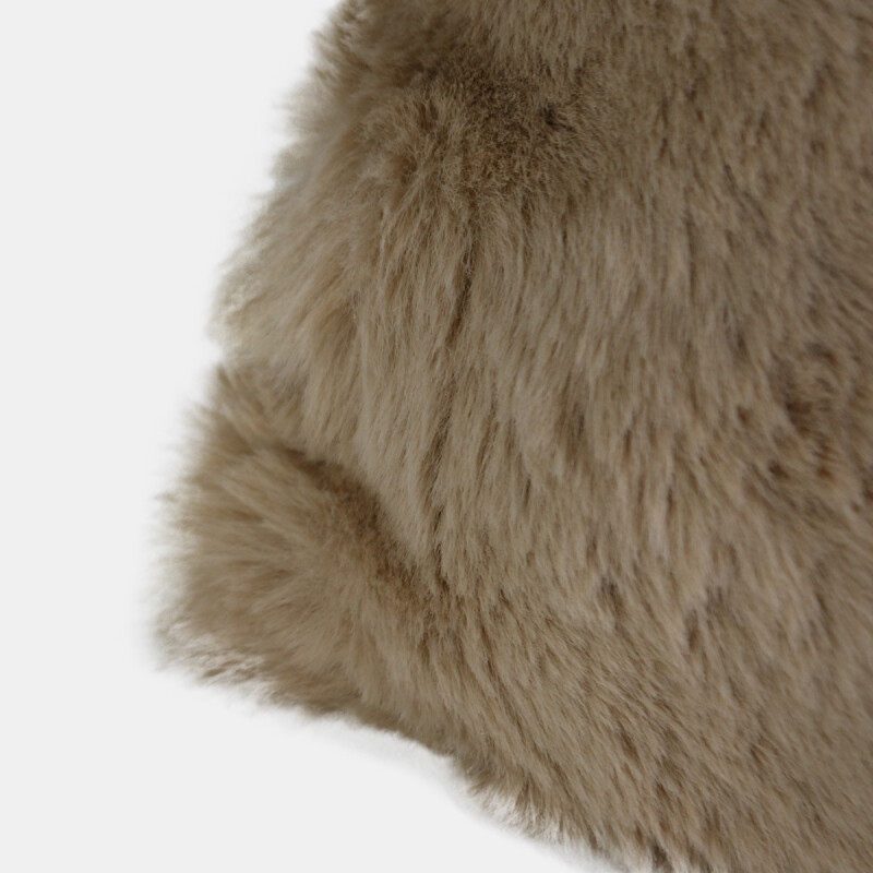 COJIN RECT FELPUDO BEIGE 30X50CM Unica