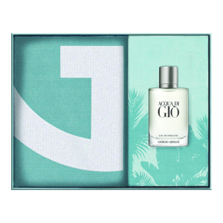 Cofre Armani Acqua di Gio Fragancia Hombre EDT 100ml + Towel Summer Cofre Armani Acqua di Gio Fragancia Hombre EDT 100ml + Towel Summer
