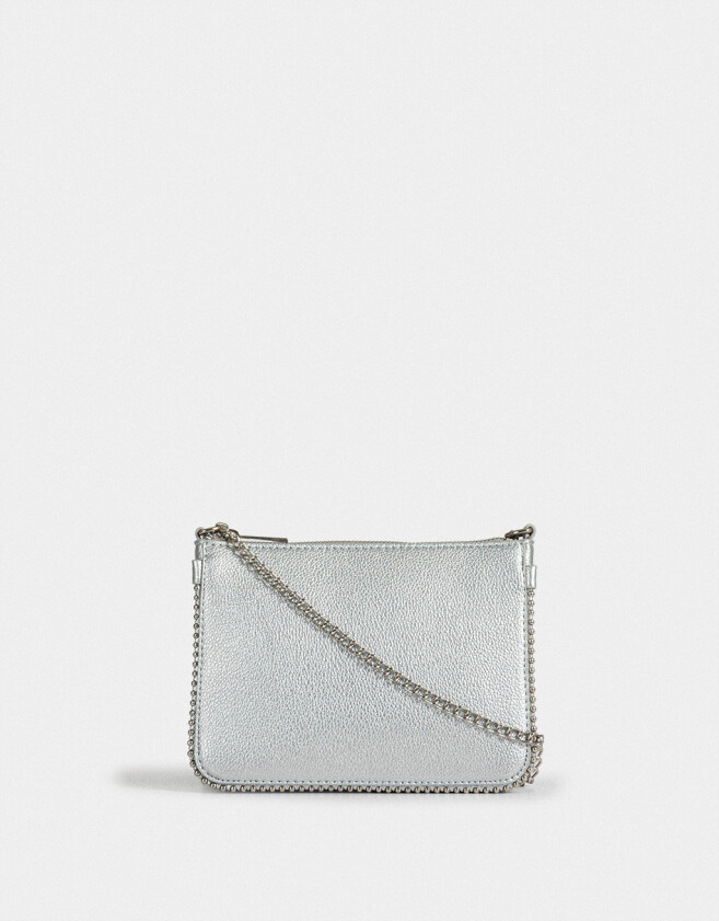 Bandoleras Metálico Bandolera Con Tachas - Plateado