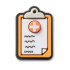 Jibbitz Healthcare Clipboard Multicolor