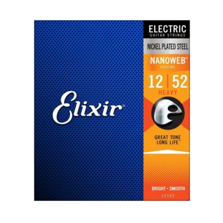 Encordado Electrica Elixir Nanoweb 012-052 Heavy Encordado Electrica Elixir Nanoweb 012-052 Heavy