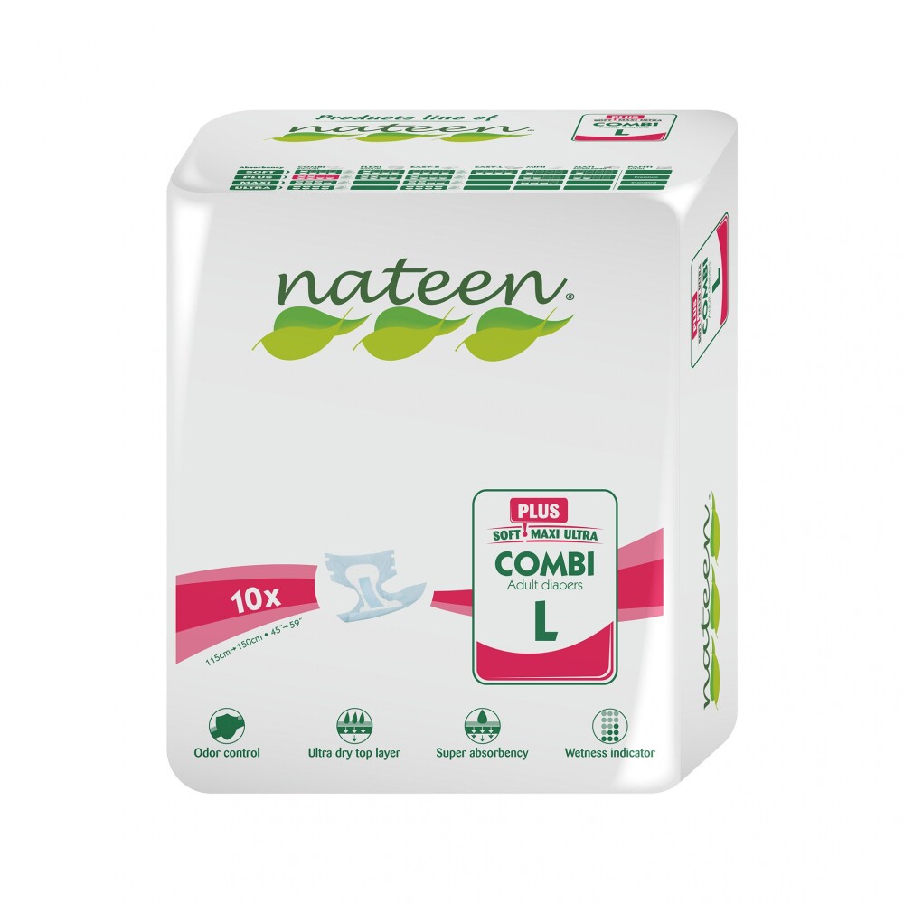 Pañales para Adulto Nateen Combi Plus Pañales para Adulto Nateen Combi Plus