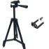 Tripode Profesional Celular 360° Pies De Goma + Estuche Variante Color Negro
