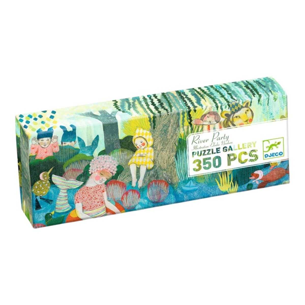 Puzzle Gallery River Party 350 Pzs Djeco 