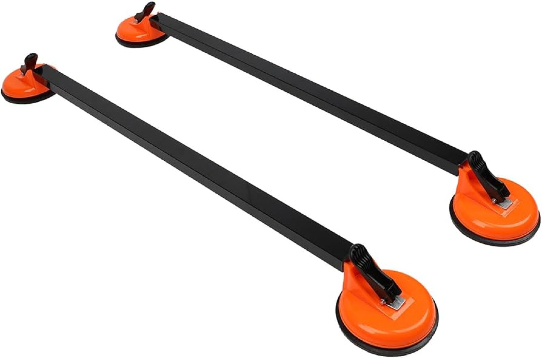 RACK PORTA EQUIPAJE - JGO BARRAS UNIVERSAL 92 CM CON VENTOSA - 