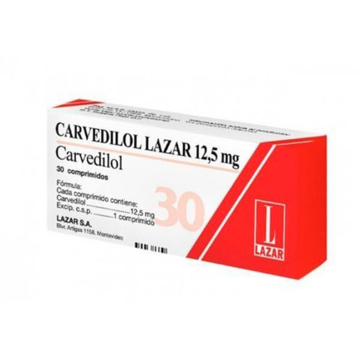 Carvedilol 12,5 mg x 30 Comprimidos – Control de Presión Arterial