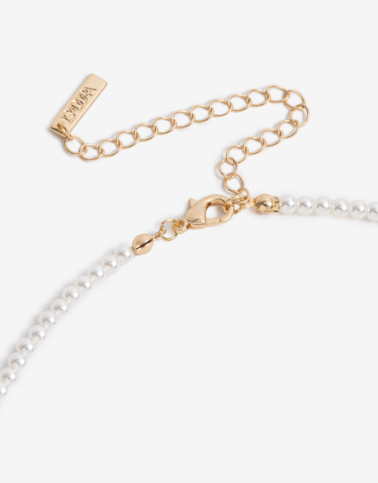 Collares Cortos Color Collares Cortos Lady Bug - Dorado