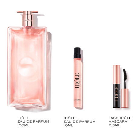Cofre Lancome Idole EDP 100ml + Travel Size EDP 10ml + Máscara de Pestañas Lash Idole Cofre Lancome Idole EDP 100ml + Travel Size EDP 10ml + Máscara de Pestañas Lash Idole