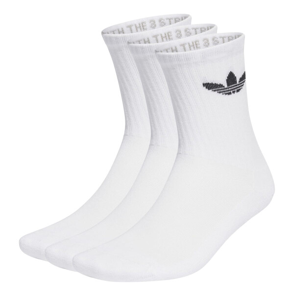 ADIDAS PACK MEDIAS TRE CRW de Unisex - IJ5616 Blanco