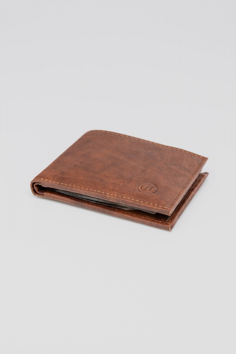 Billetera Bifold - Camello 