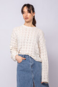 SWEATER CLAVIA Crudo