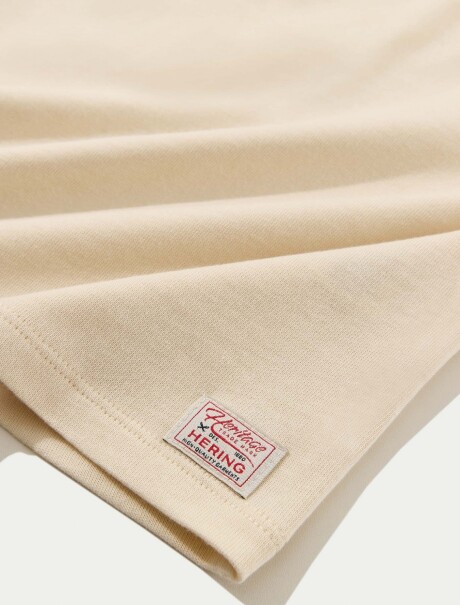 BLUSA EXTRAGRANDE EN TEJIDO DE PUNTO BEIGE