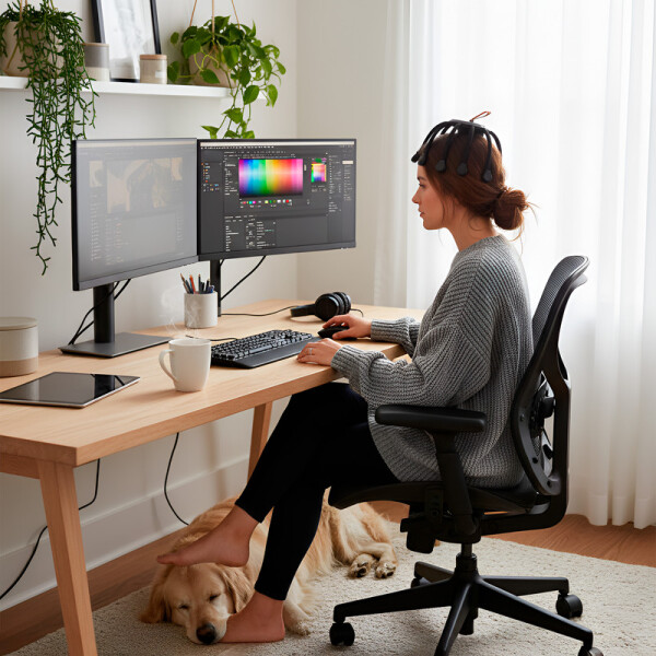 Masajeador de Cabeza Eléctrico Recargable Modos Vibración Color Negro