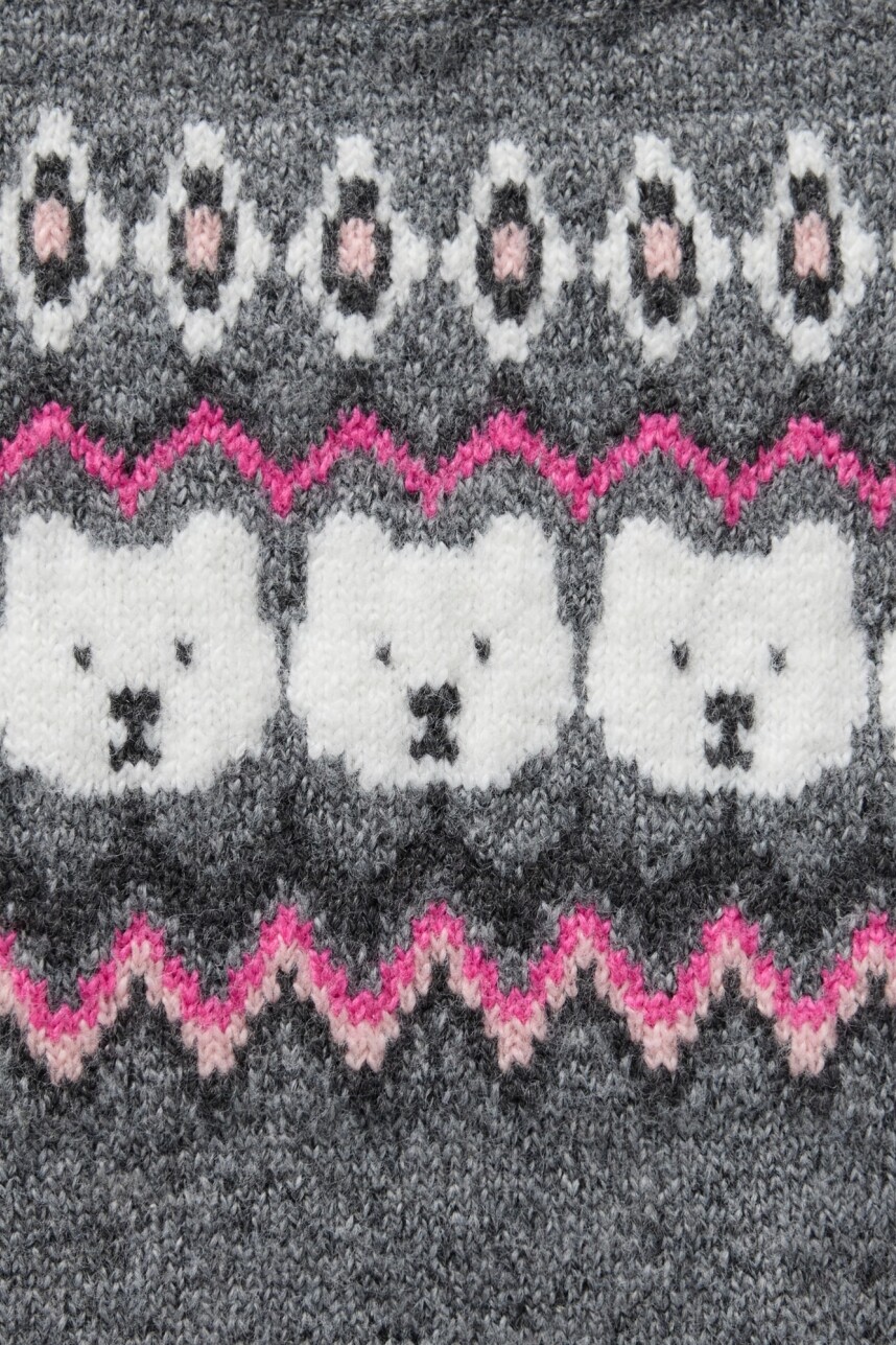 Buzo Cashsoft Fairisle Toddler Niña Sp Fairisle