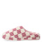 Pantufla de Mujer Miss Carol Damero Rosado