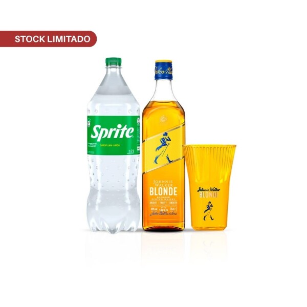 Combo Johnnie & Lemon + vaso de regalo Combo Johnnie & Lemon + vaso de regalo