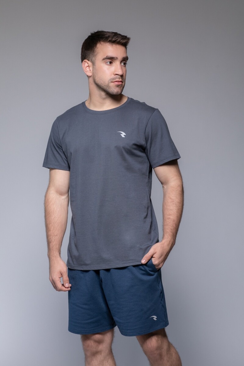 Remera de Algodon GRIS